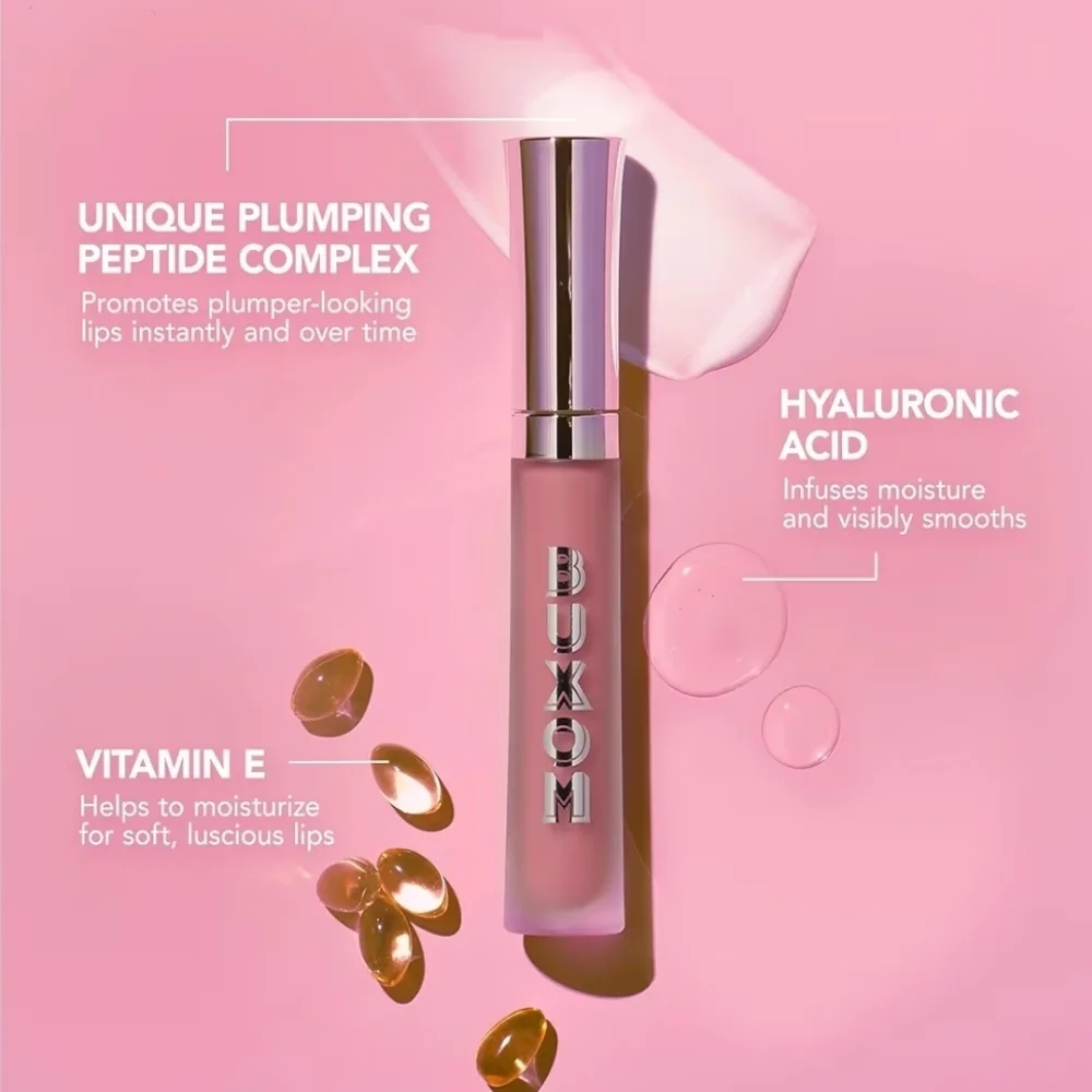 BUXOM Full-On Plumping Lip Cream Bellini Hydrating Gloss New